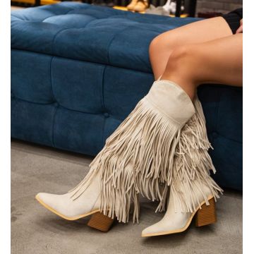 Cizme dama Kanyb Bej