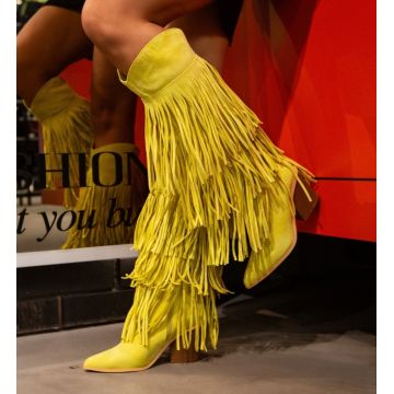 Cizme dama Kanyb Galbeni