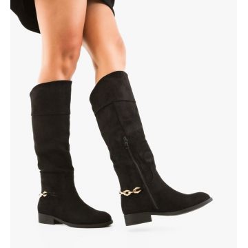 Cizme dama Karge Negre