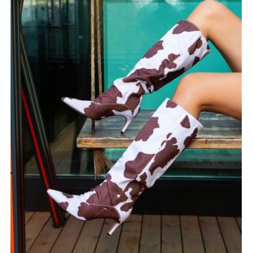 Cizme dama Kastane Print Cizme dama Kastane Print