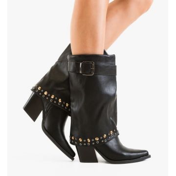 Cizme dama Leah Negre