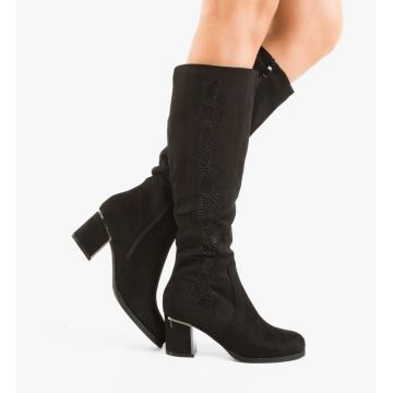 Cizme dama Poppe Negre