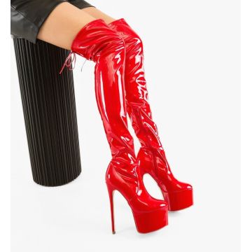 Cizme dama Safiria Rosii