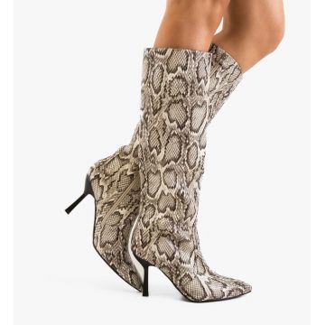 Cizme dama Snakke Print