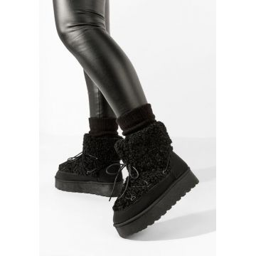 Cizme de zapada dama Donata negre