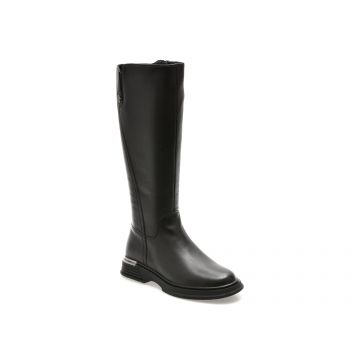 Cizme EPICA negre, 13885, din piele naturala