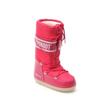 Cizme GRANDBOOT fucsia, 07, din material textil Cizme GRANDBOOT fucsia, 07, din material textil