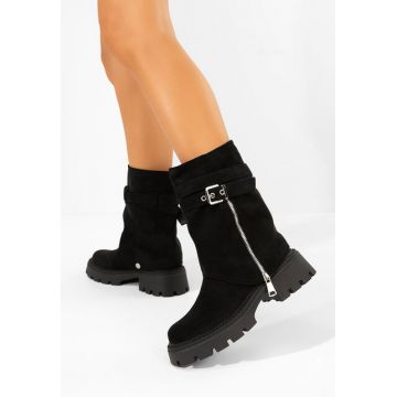 Cizme scurte dama Ginesia negre