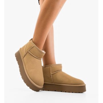 Cizme tip Ug Mayba Bej