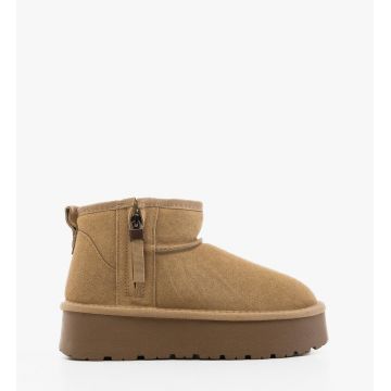 Cizme tip Ug Ritals Bej