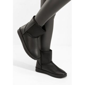 Cizme tip ugg Meloria negre