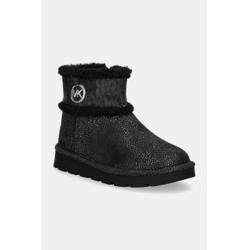 Michael Kors cizme de iarna copii LUXY LAURINDA 2 culoarea negru, MK101111