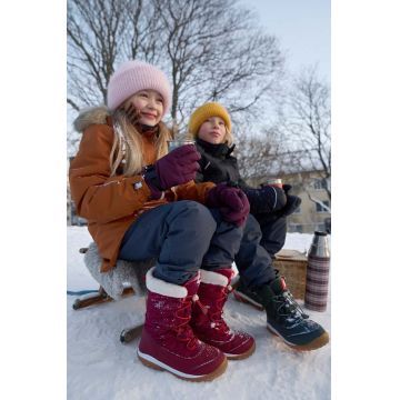 Reima cizme de iarna copii culoarea rosu