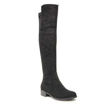 Cizme lungi muschetar JENNY FAIRY - WS2759-04 Black